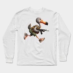 Tactical Dodo Bird Long Sleeve T-Shirt